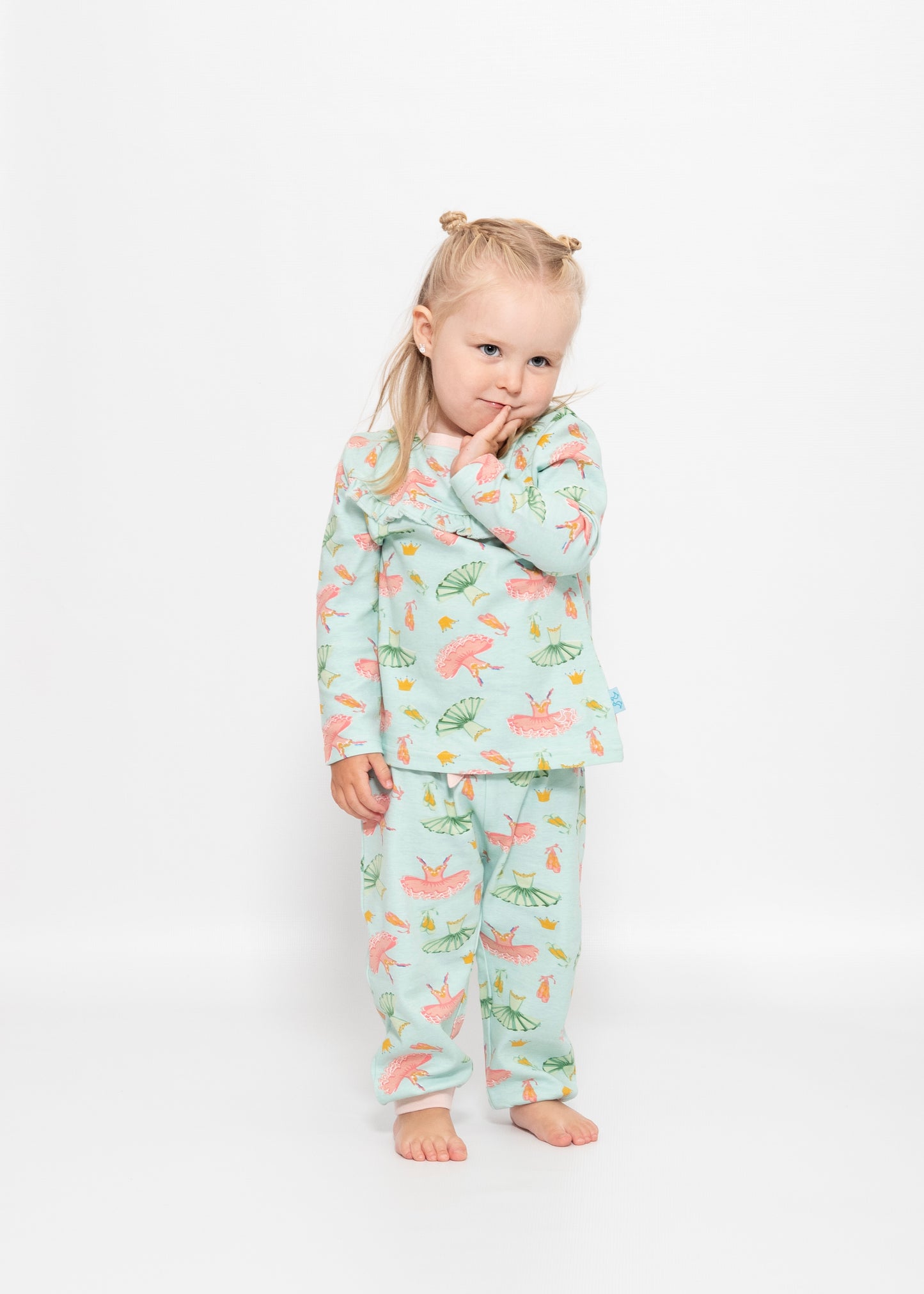 Toddler girl pyjamas - ballet print
