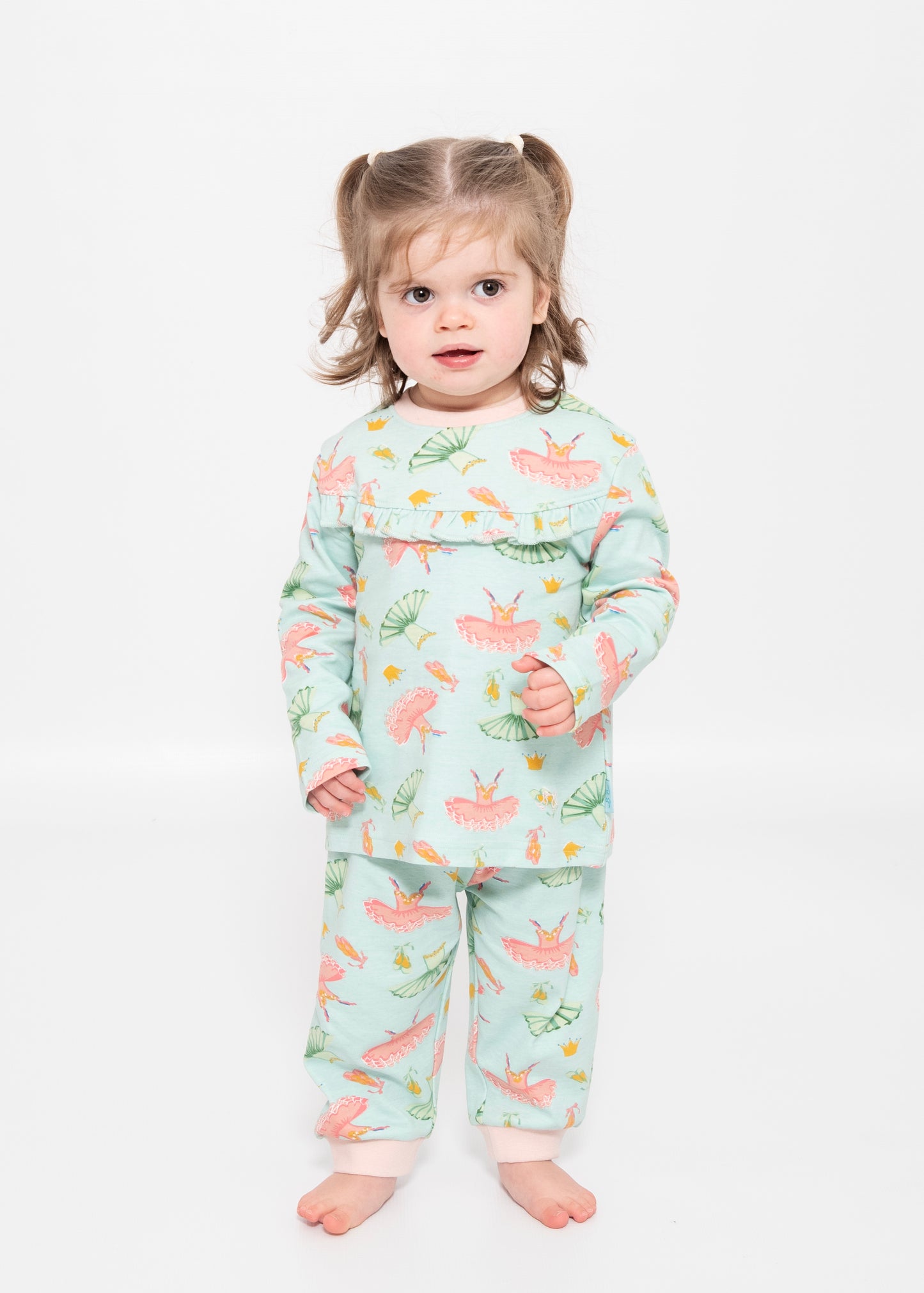 Toddler girl pyjamas - ballet print