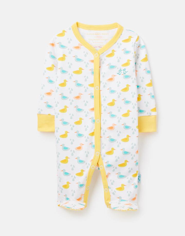 Little Ducks Baby Sleep Suit