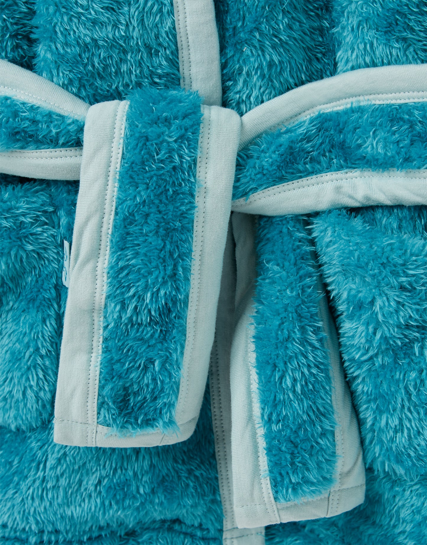 Busy Bees Blue Boys Fleece Dressing Gown