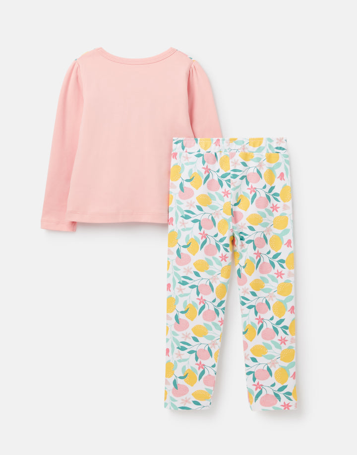 Lemon Grove Girls Jersey Pyjamas