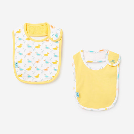Little Ducks Pack of 2 Baby Bibs