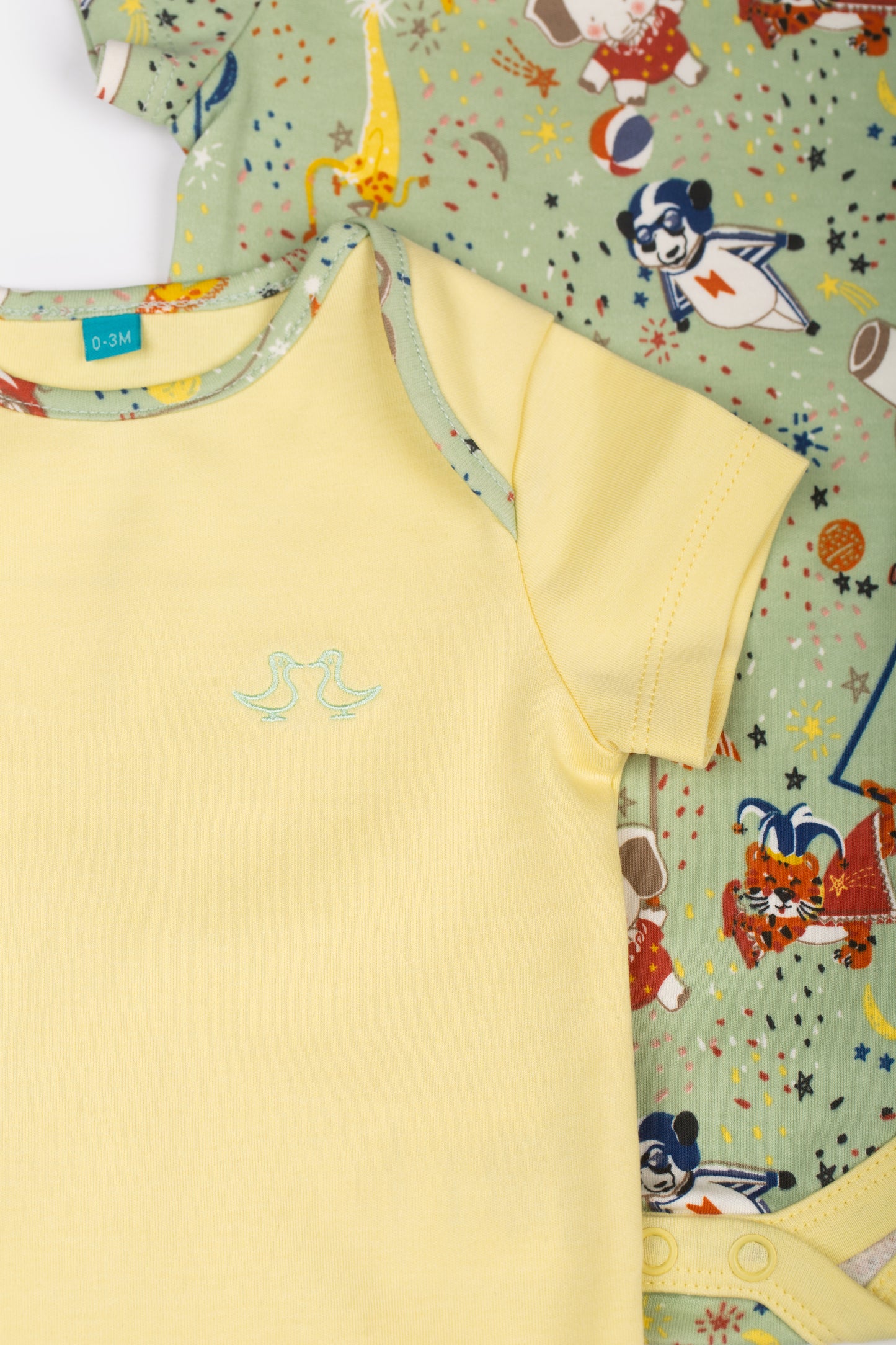Showman Baby Grow & 2 Piece Vest Set