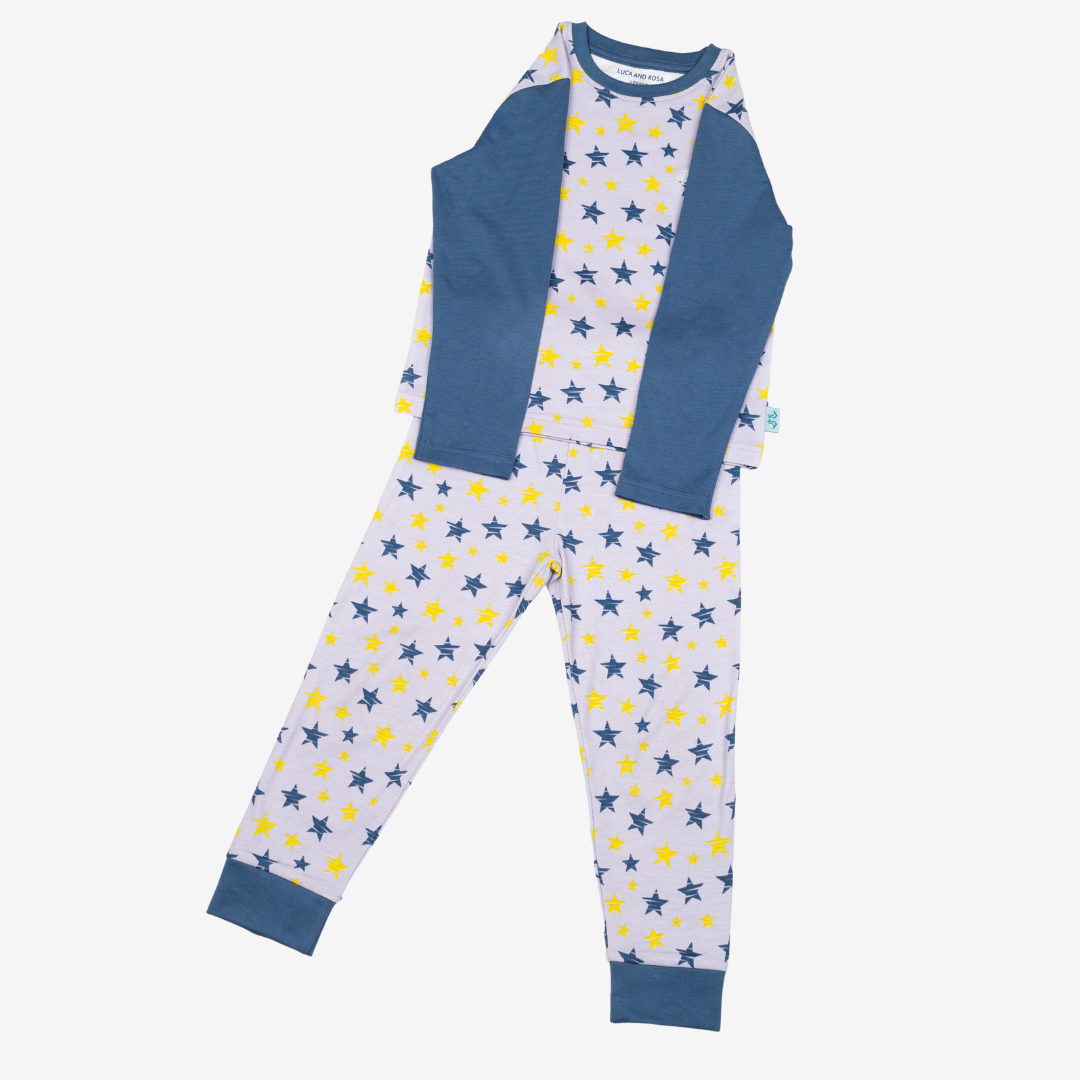 Shining Stars Girls Print Pyjamas