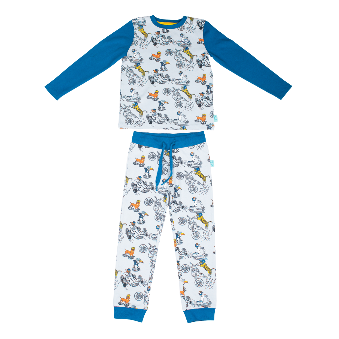 Cool Driver Boys Jersey Pyjamas