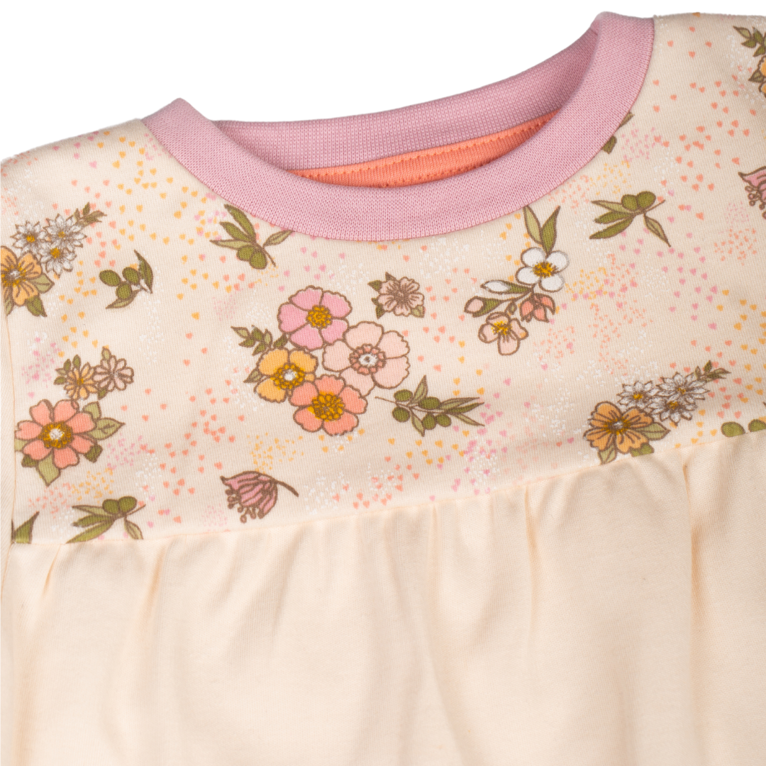 Floral Print Girls Pyjamas
