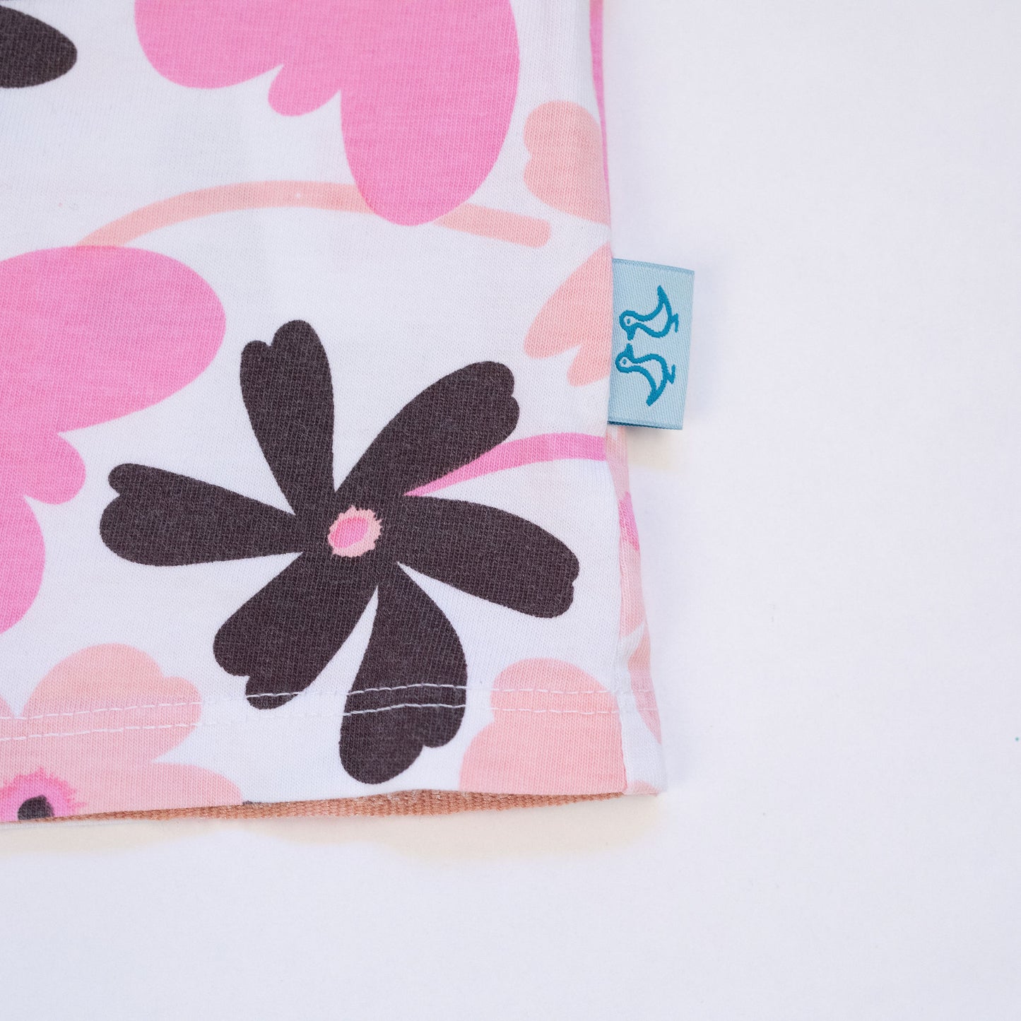 Girls Pink Jersey Lounge Tee