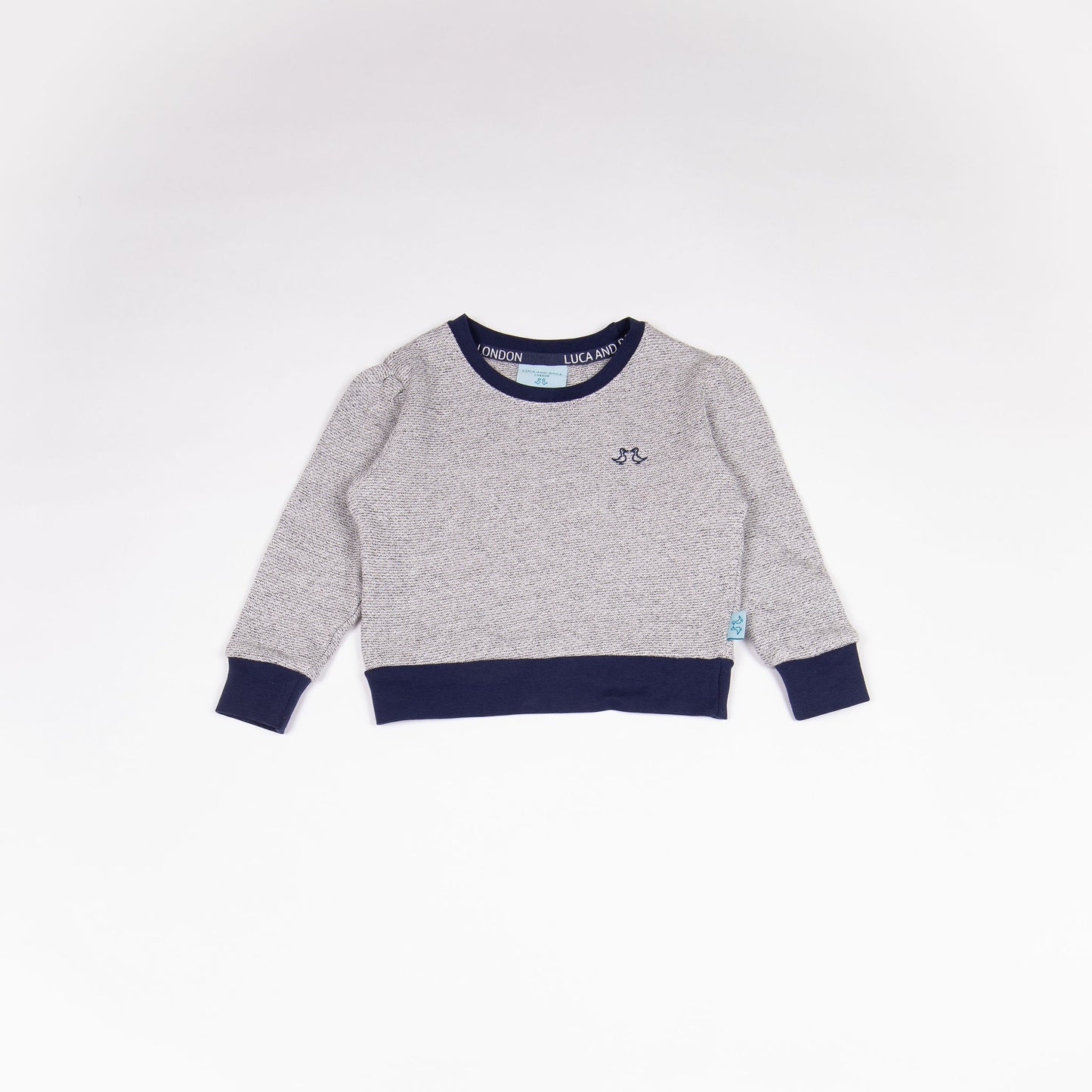 Girls Grey Jersey Lounge Set