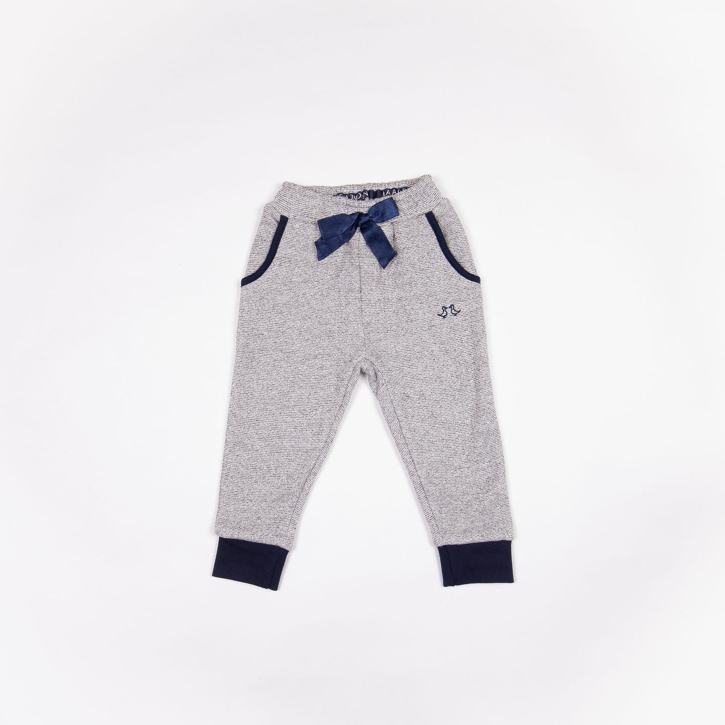 Girls Grey Jersey Lounge Set