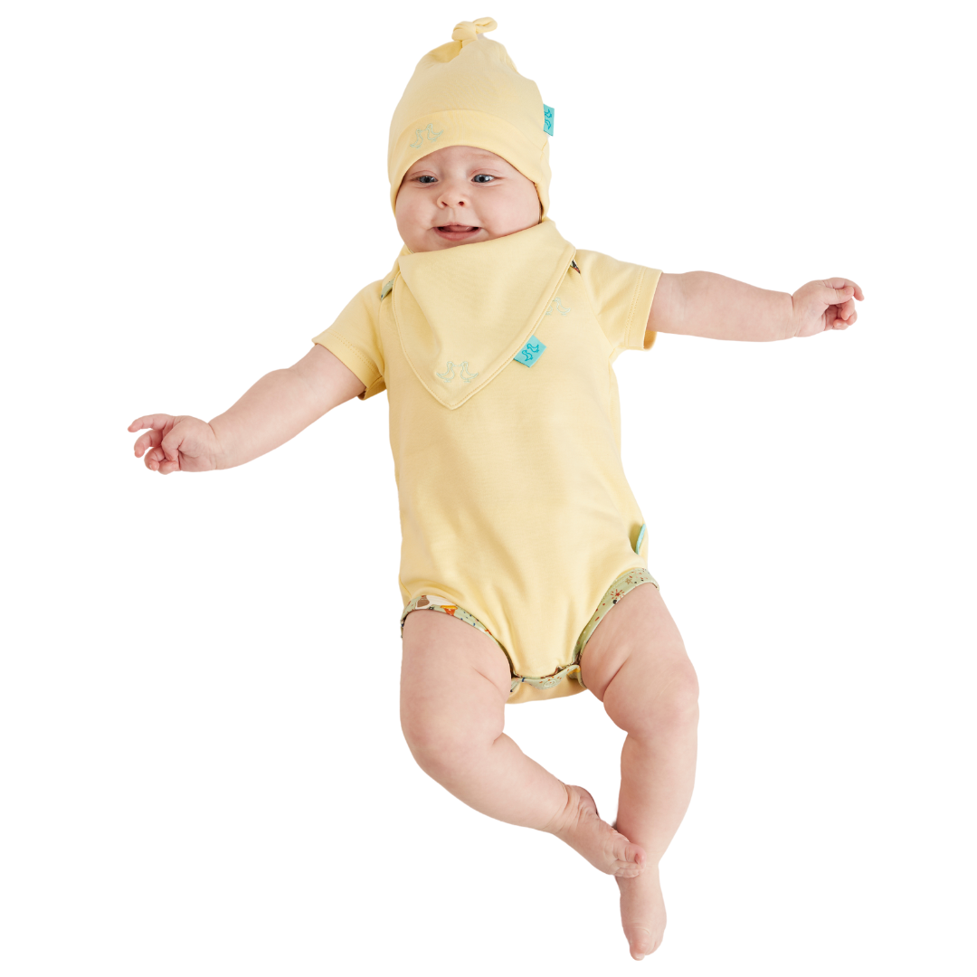 Showman Baby Green & Yellow 5 Piece Set
