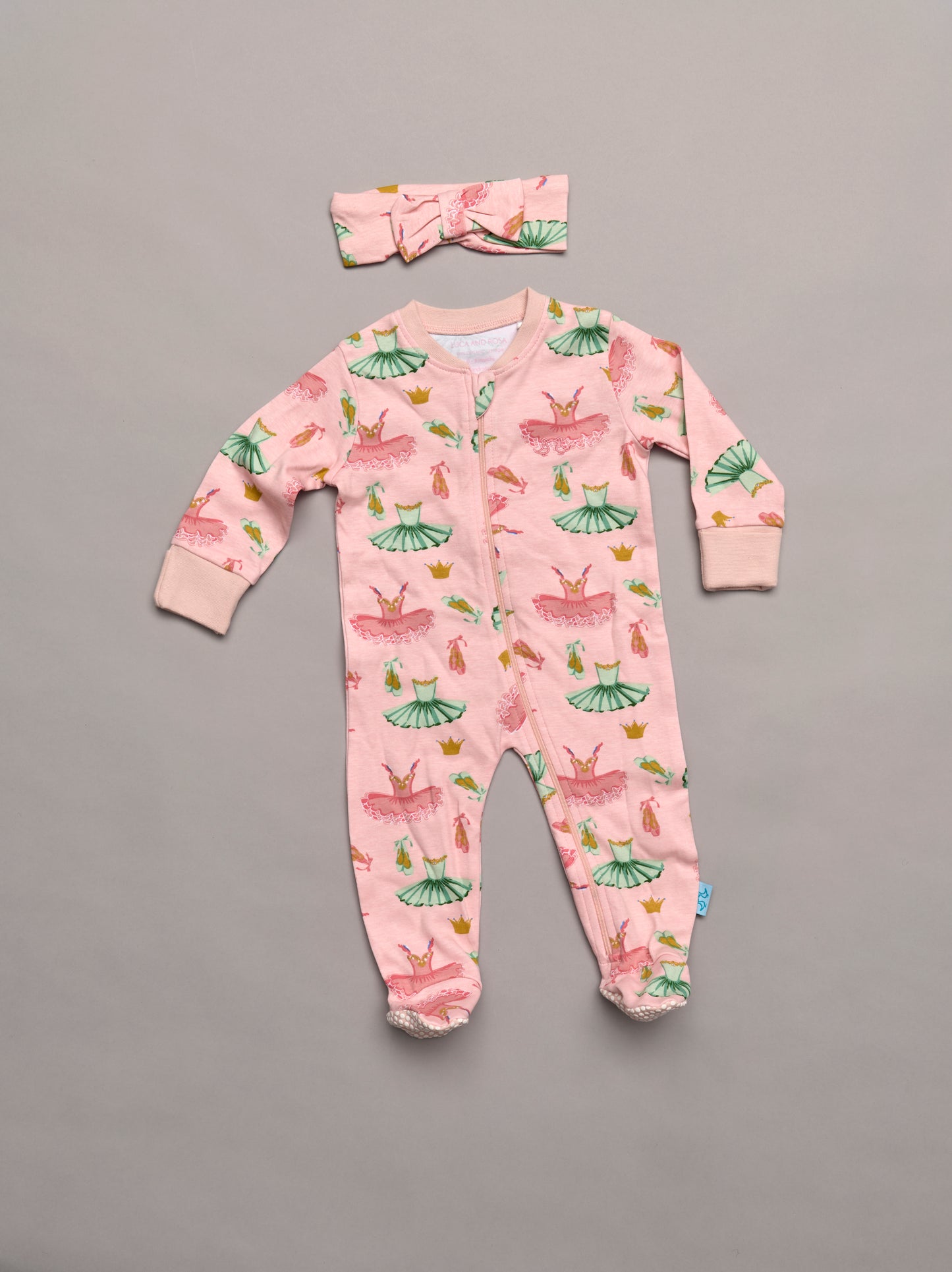 Baby grow - ballet print