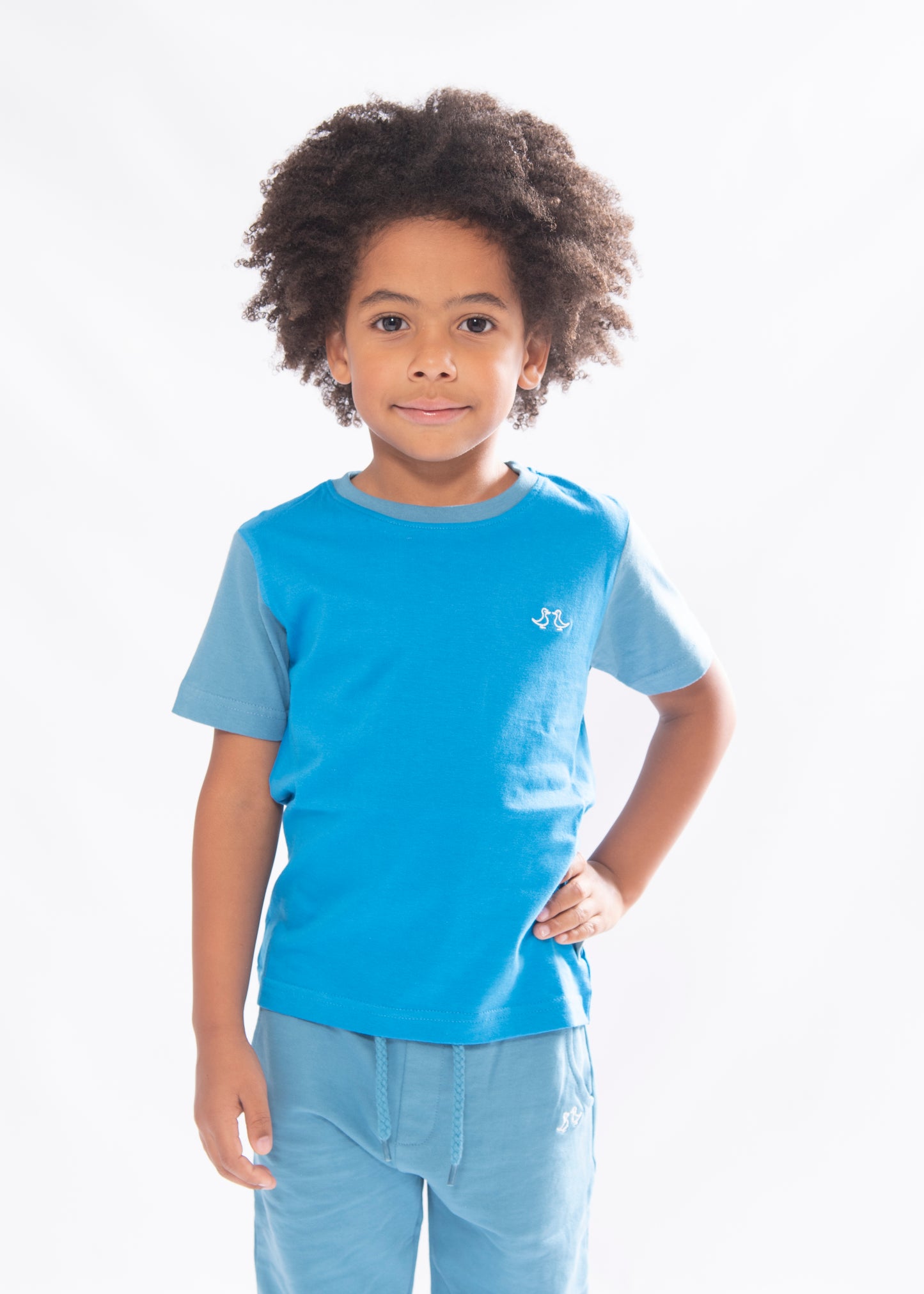 Boys Blue Jersey Lounge Tee