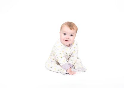 Baby grow - girls duck print