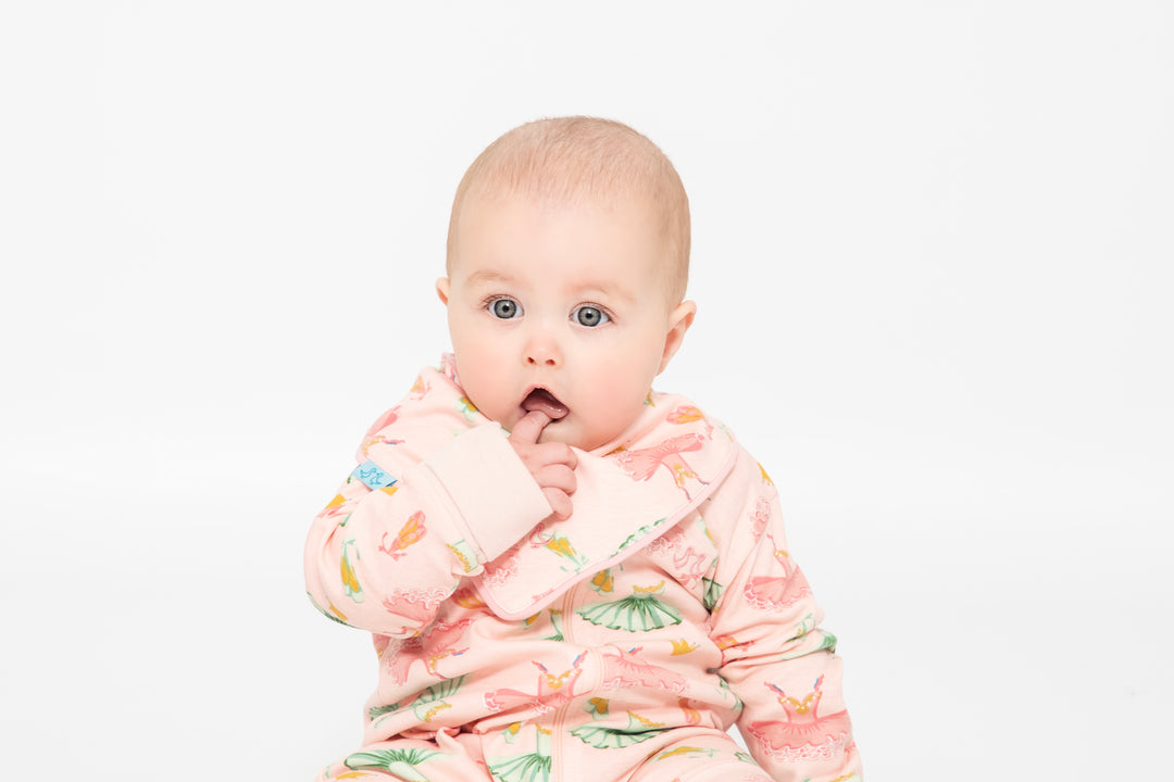 Baby grow - ballet print