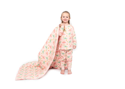 Child blanket - ballet print
