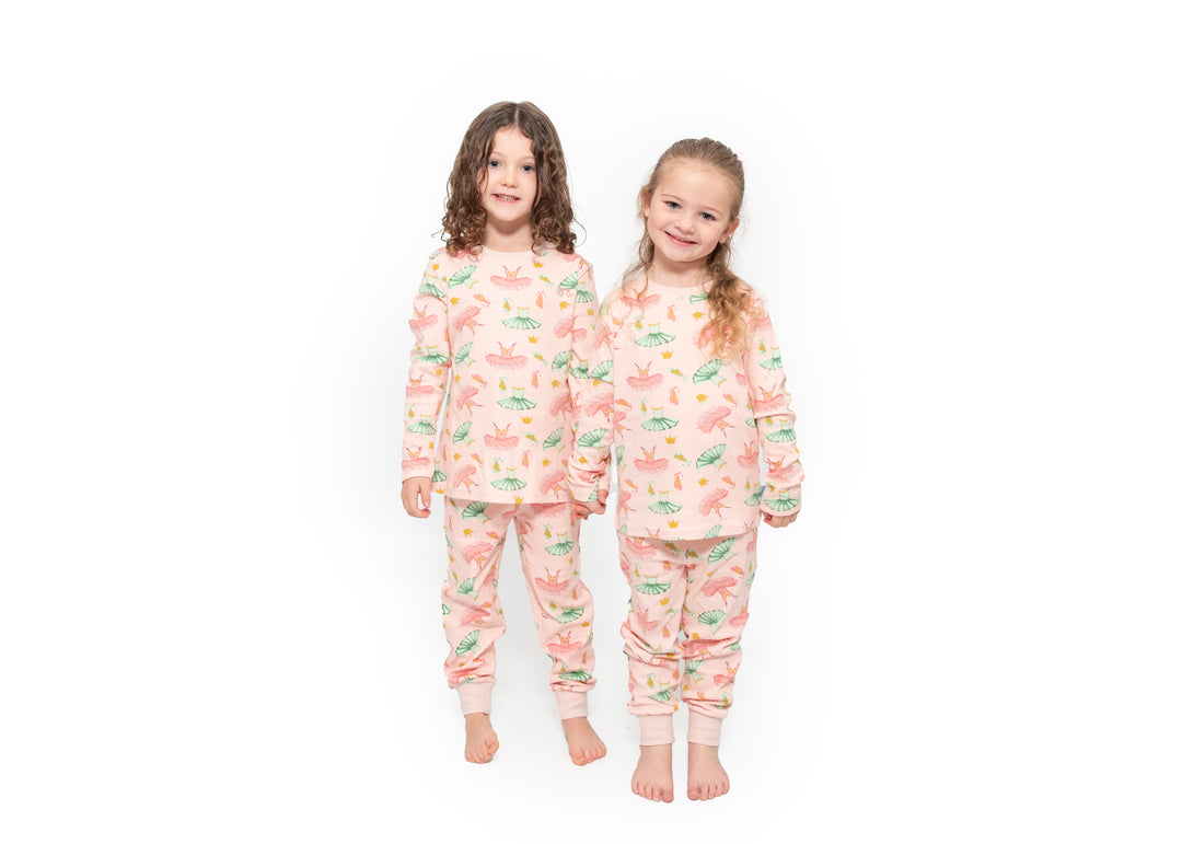 Toddler girl pyjamas - ballet print