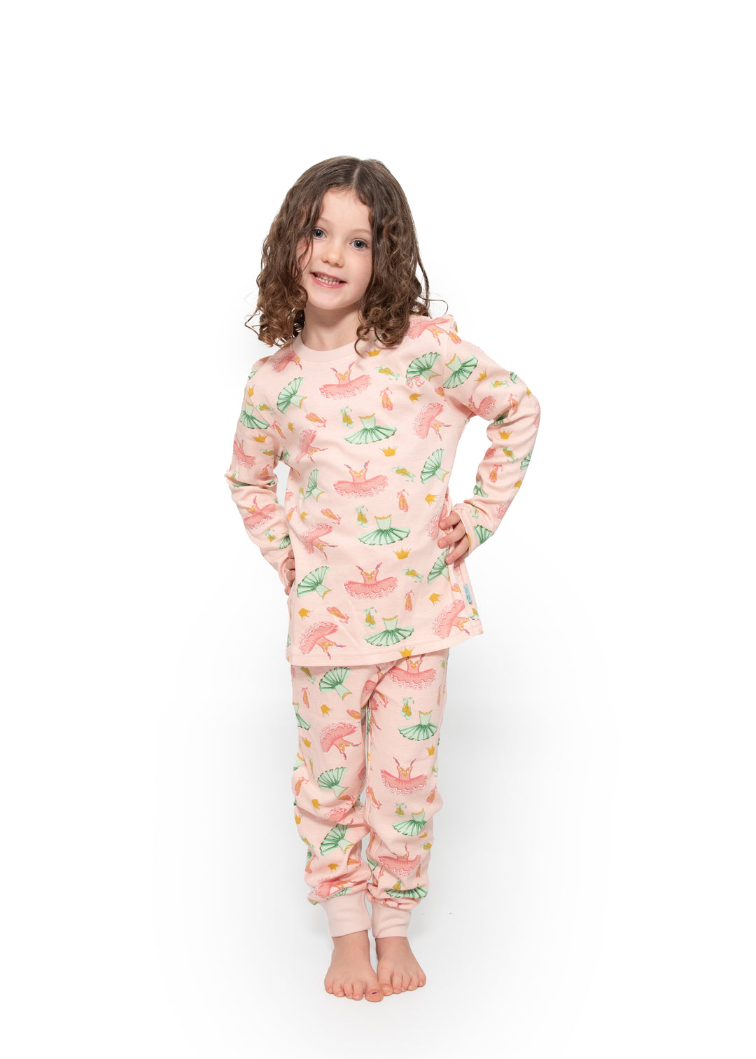 Toddler girl pyjamas - ballet print