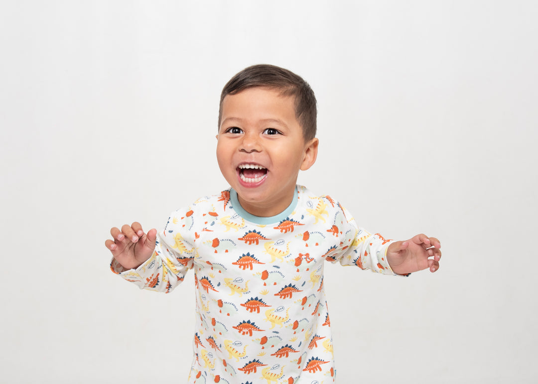 Toddler boy pyjamas - dinosaur print