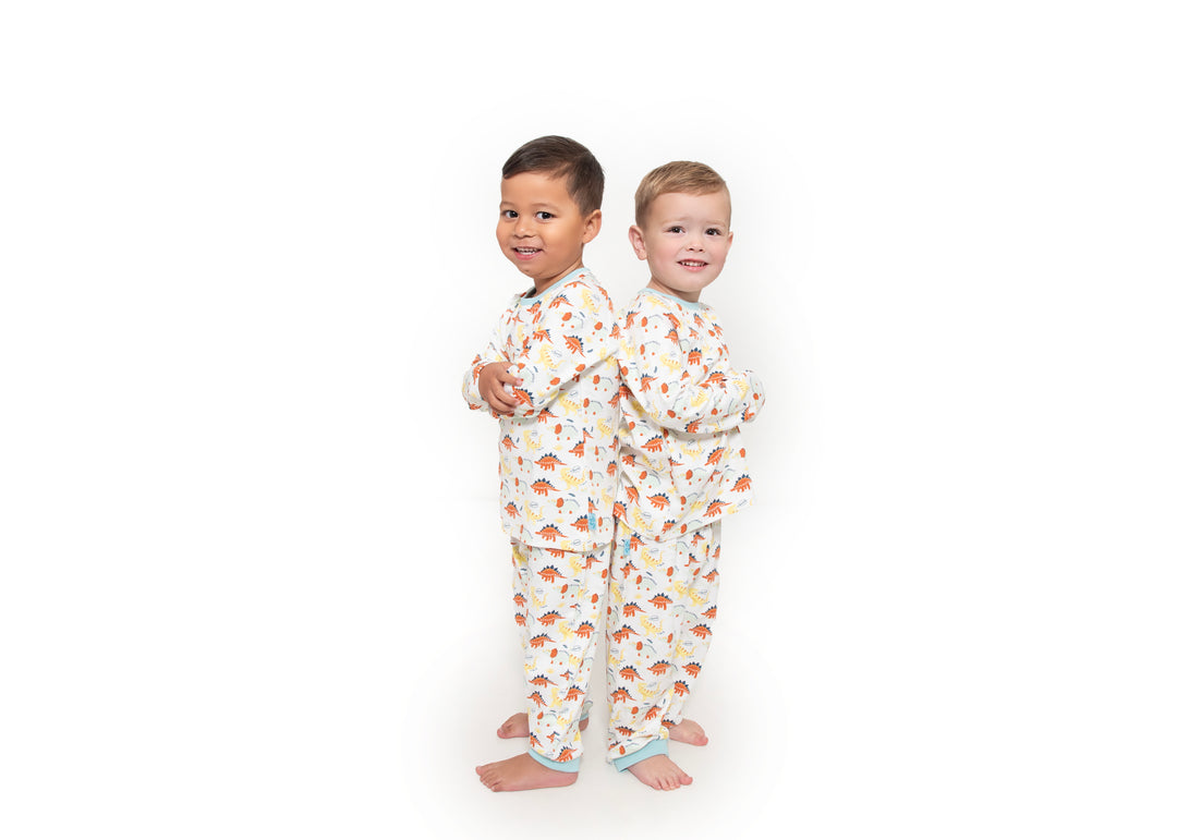 Toddler boy pyjamas - dinosaur print