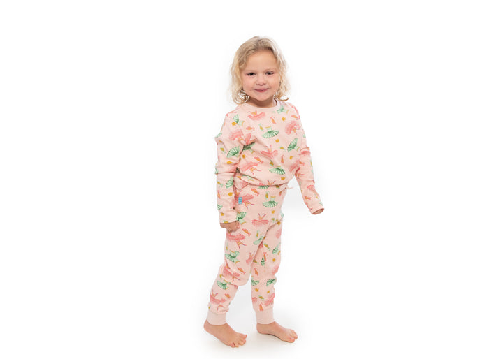 Girls pull on pyjamas - ballet print