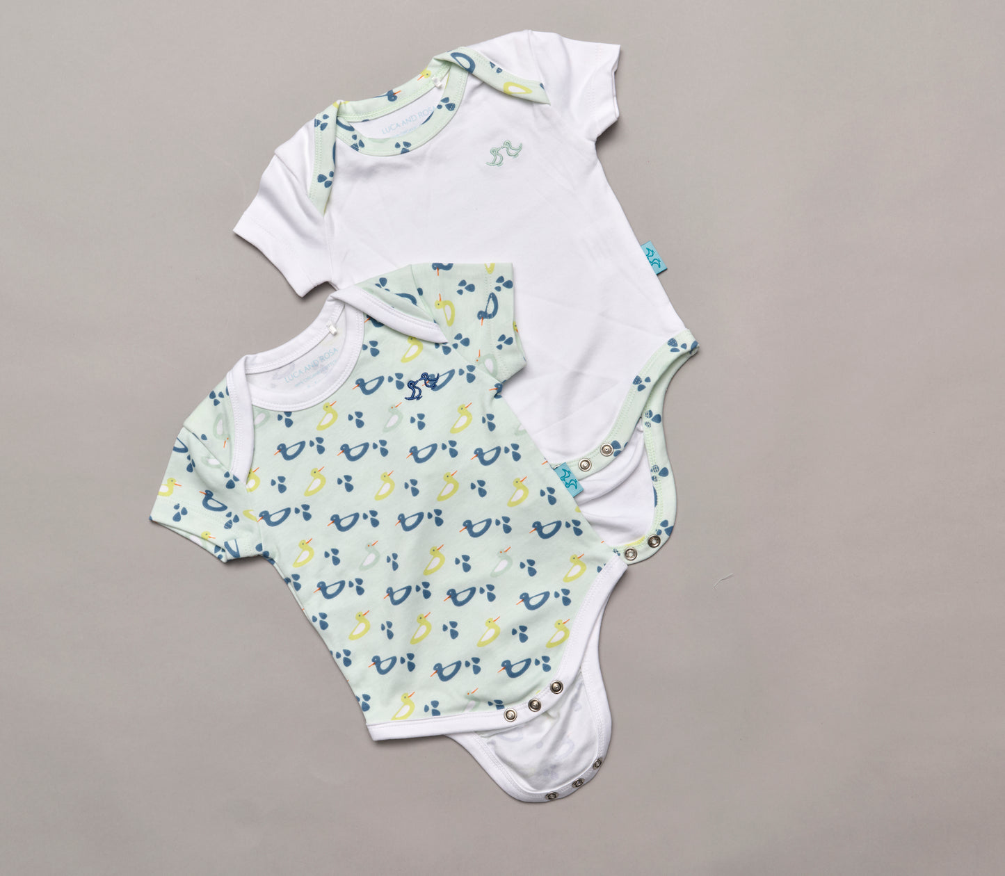 2 pack vest set - boys duck print