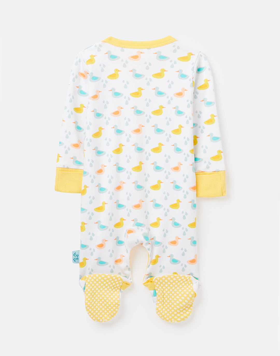 Little Ducks Baby Sleepsuit in Organic Cotton