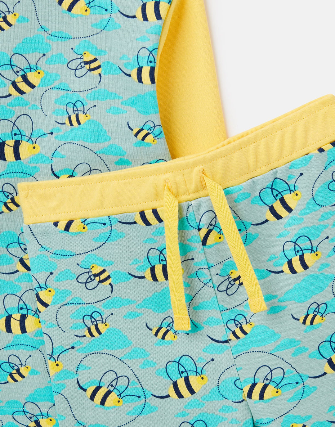 Busy Bees Boys Jersey Pyjamas in Organic Cotton