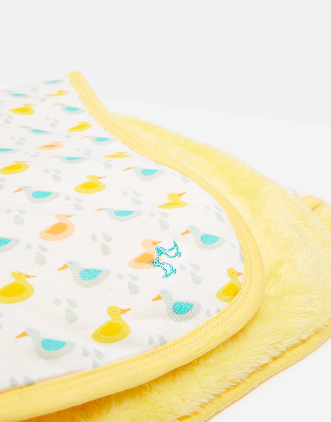 Little Ducks Baby Blanket in Organic Cotton