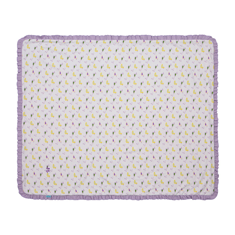 Baby blanket - girls duck print