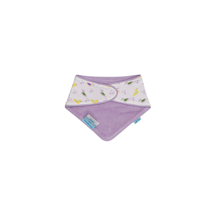 Ducks Pack of 2 Lilac Baby Girls Bibs