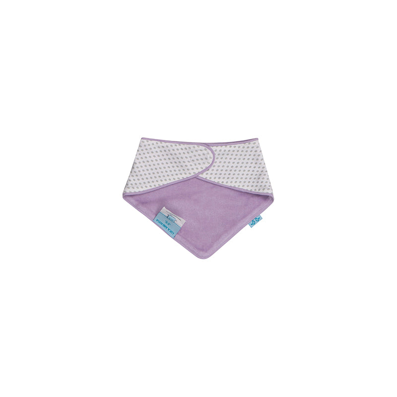 Ducks Pack of 2 Lilac Baby Girls Bibs