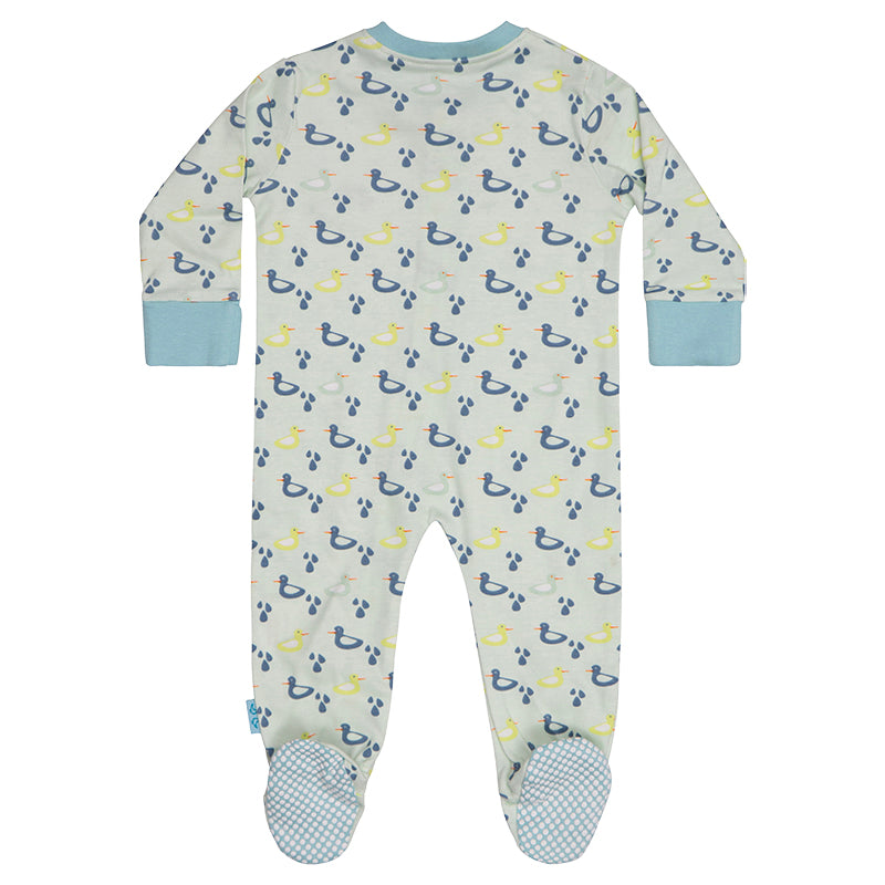 Baby grow boys duck print