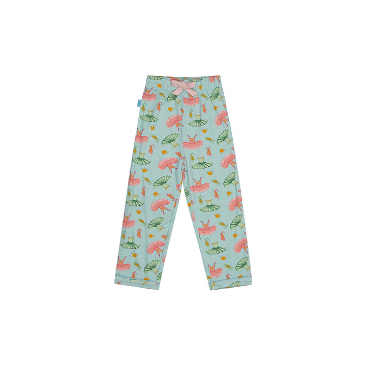 Girls button up pyjamas - ballet print