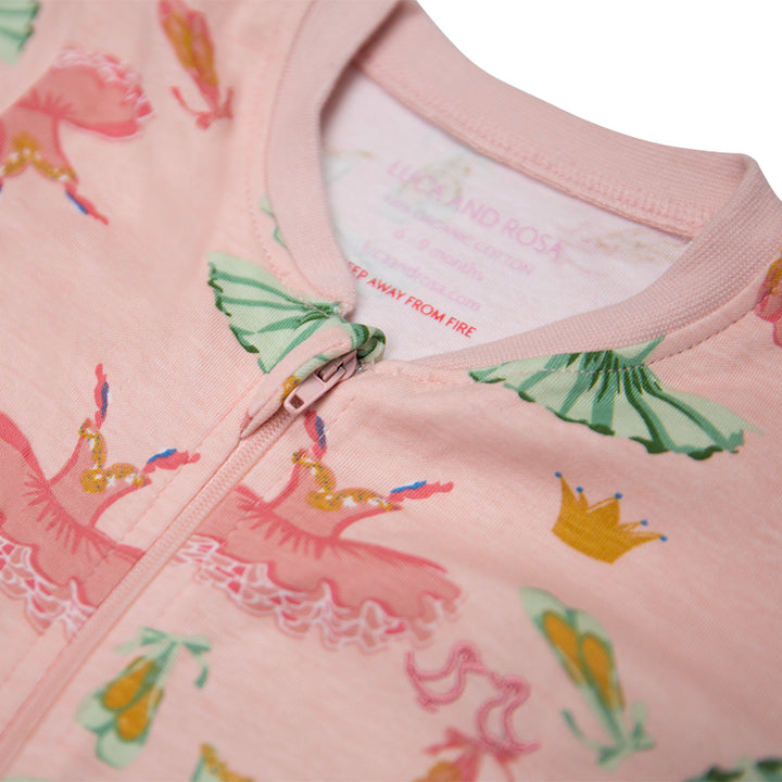 Baby grow - ballet print