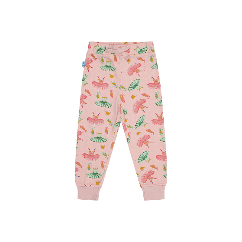 Girls pull on pyjamas - ballet print