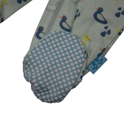 Baby grow boys duck print