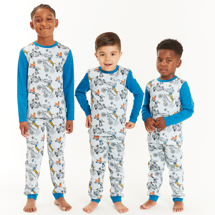 Cool Driver Boys Jersey Pyjamas