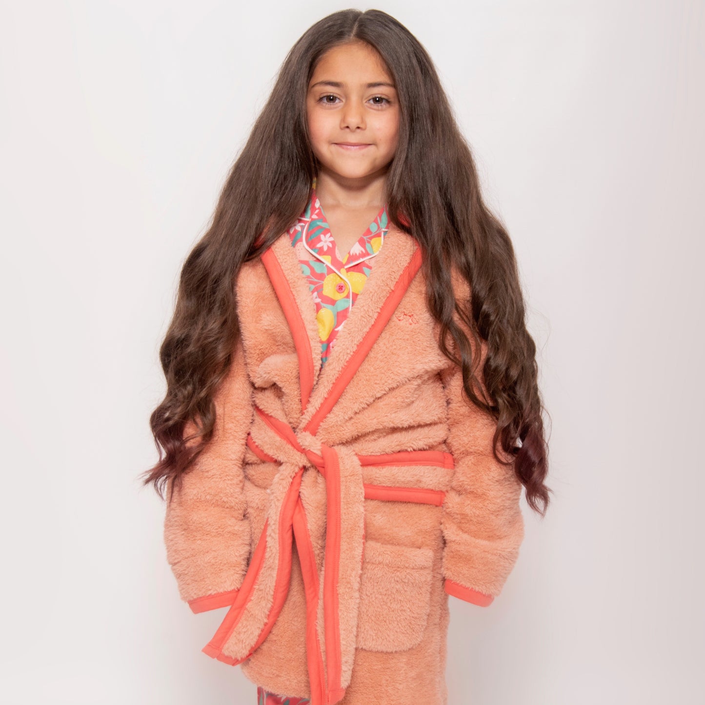 Lemon Grove Girls Fleece Dressing Gown