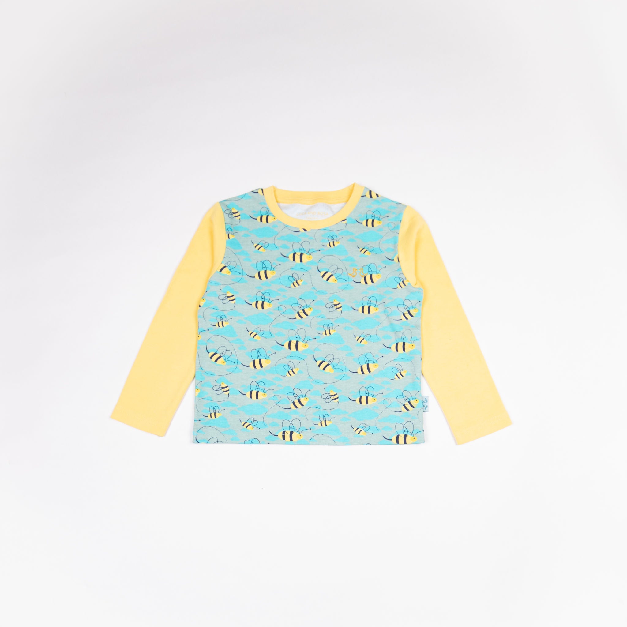 Busy Bees Dressing Gown and Jersey Pyjamas Luxury Gift Set